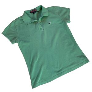 Vineyard Vines Pistachio Polo Shirt Small